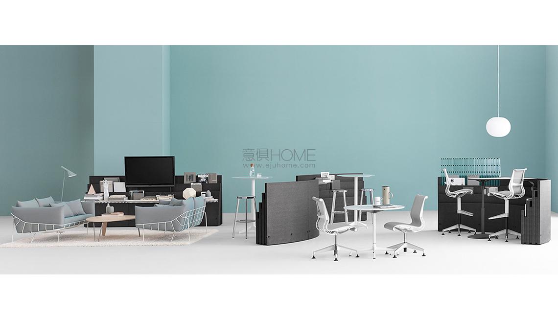 HERMAN MILLERMetaform Portfolio 书桌书椅