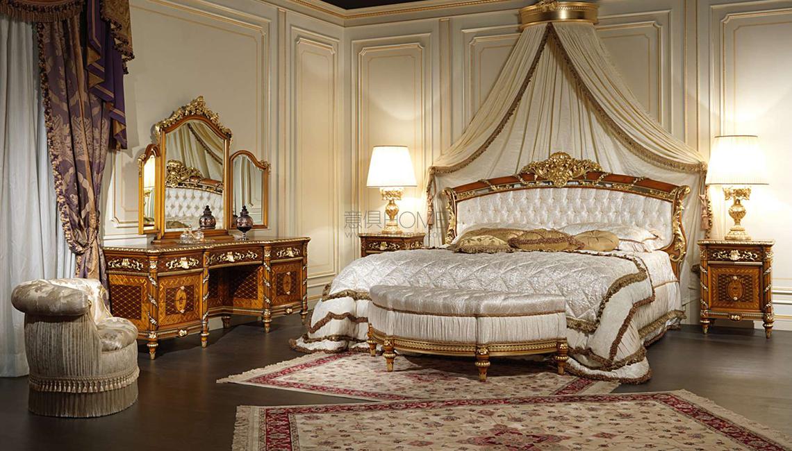 Walnut bedroom furniture Louis XVI 2011 边柜