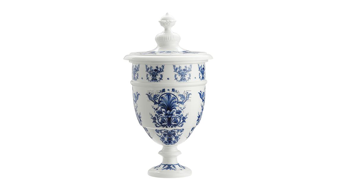 VASO CON COPERCHIO饰品