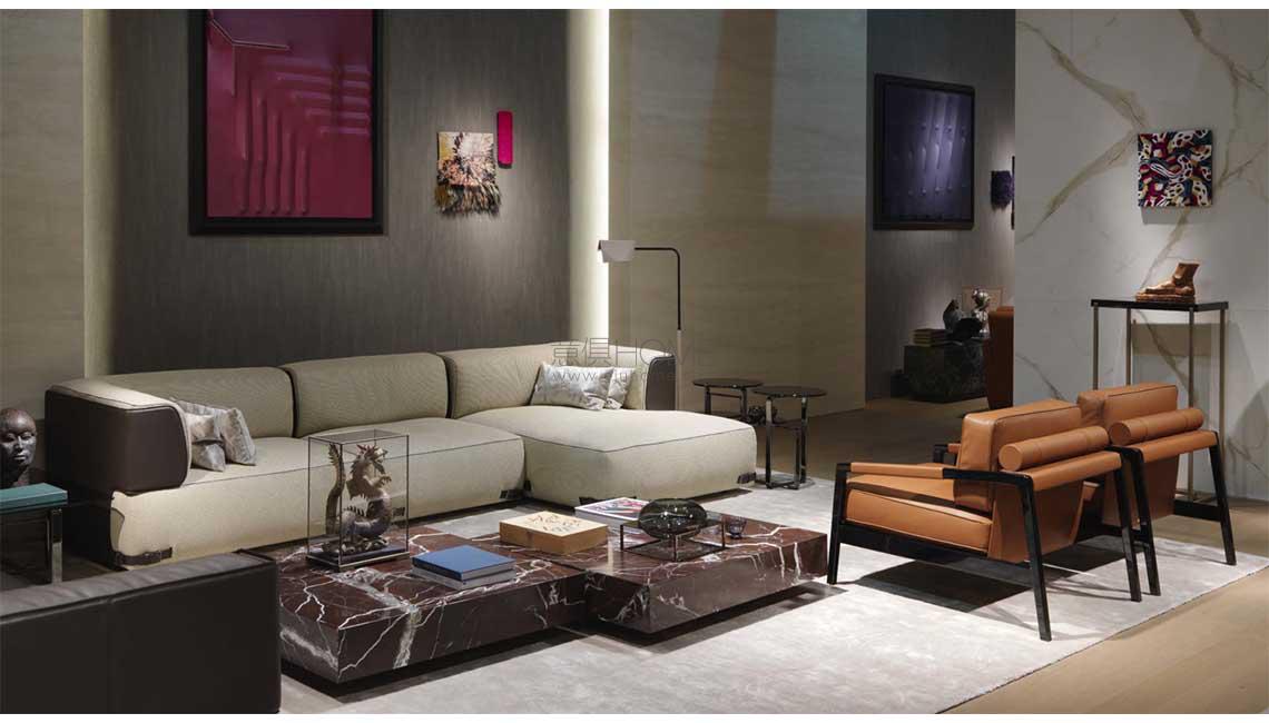 Quadrum Marble茶几