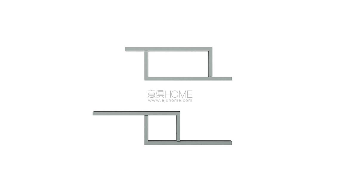 LAGOPontaccio Shelving墙上展示架