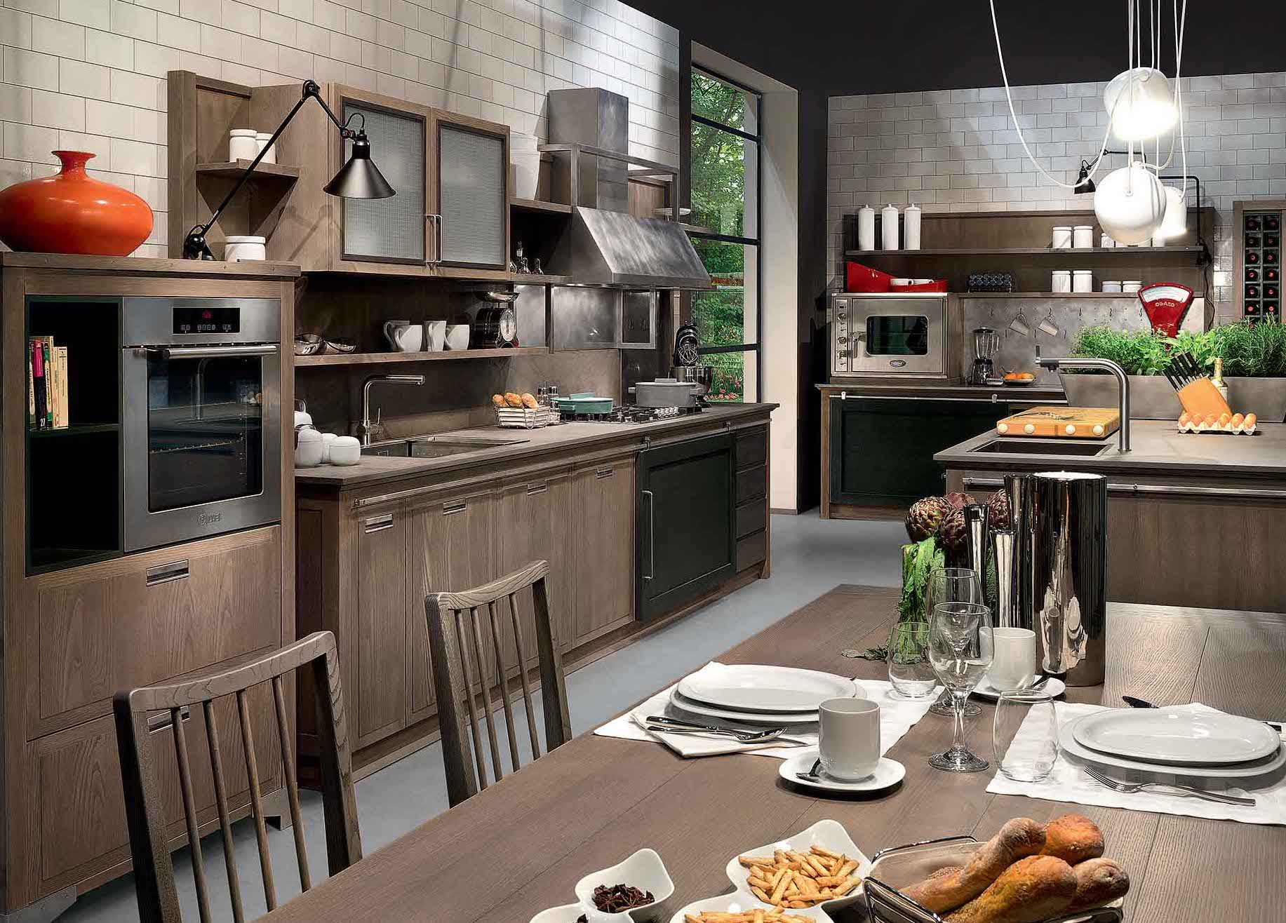 LOTTOCENTOIndustrial Chic厨房家具