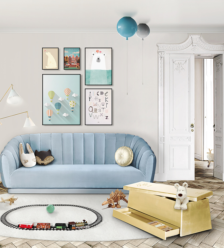 CircuGOLD TOY BOX 玩具收纳箱（金）