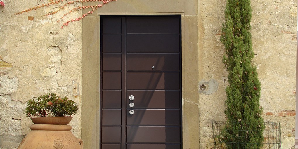 Security doors double leaf classe3 EGIDA 30XT防盗门