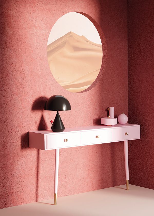 MAISON DADA梳妆台ROSE SÉLAVY CONSOLE