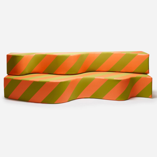 poltronovaSUPERONDA STRIPES 沙发