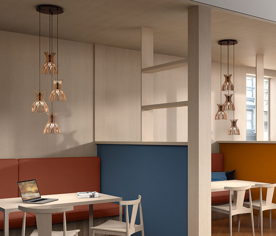 BOVERPendant Domita S20 3L 4L吊灯