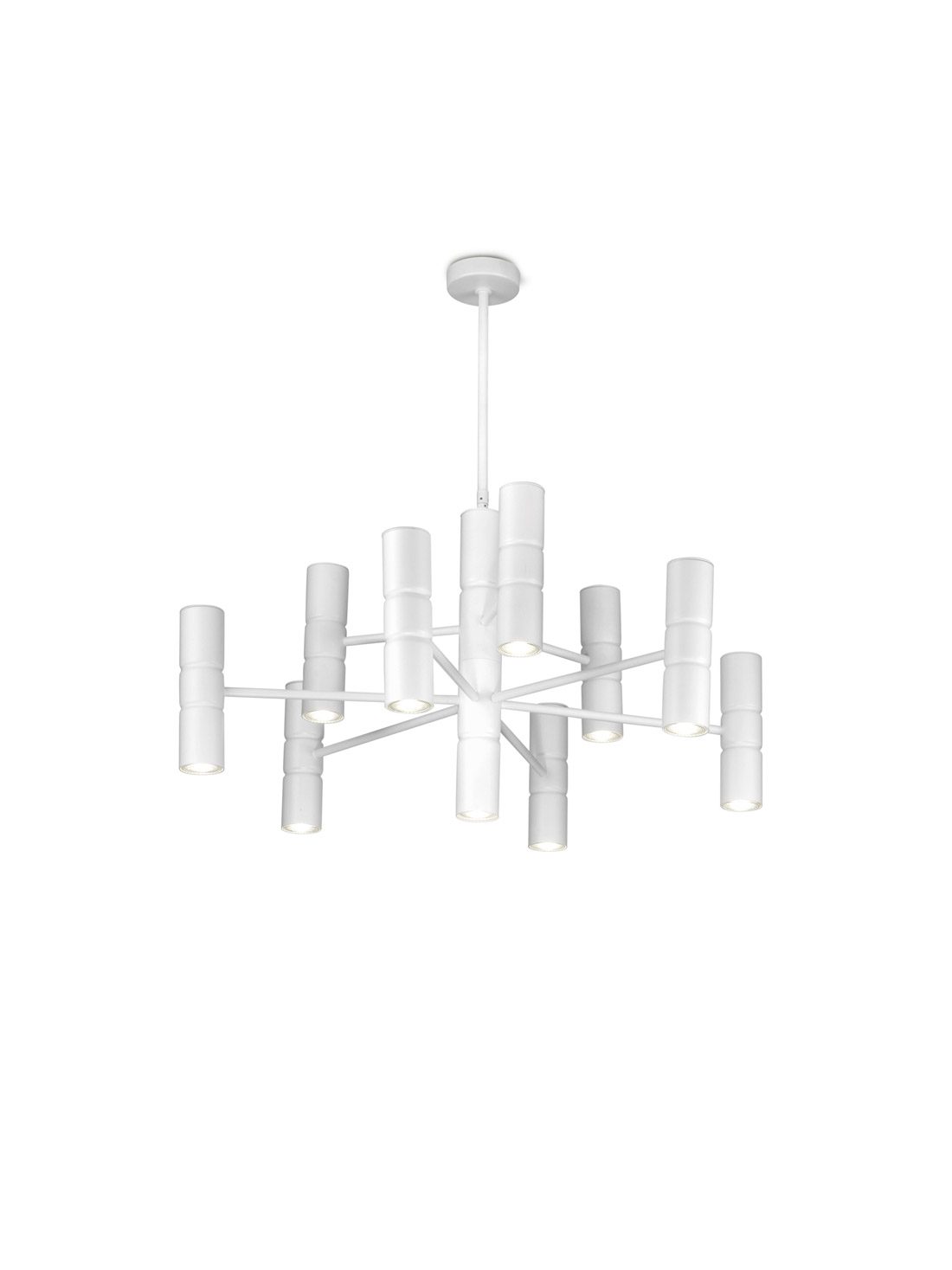 METAL LUX LIGHTTURBO-TURBO SOSPENSIONE 10 LUCI 吊灯