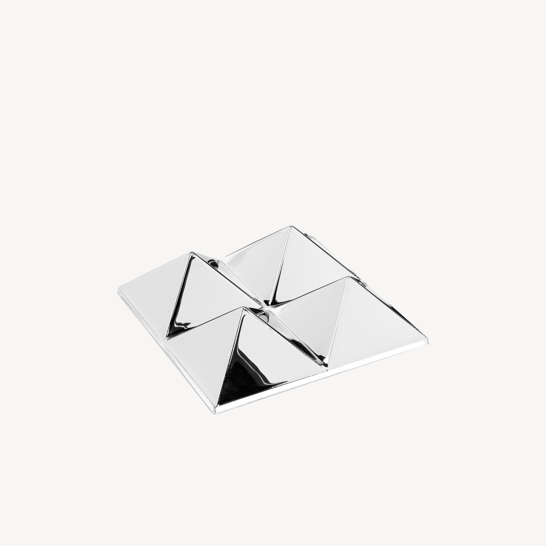 MIRROR SCULPTURES 4 PYRAMIDS 装饰品