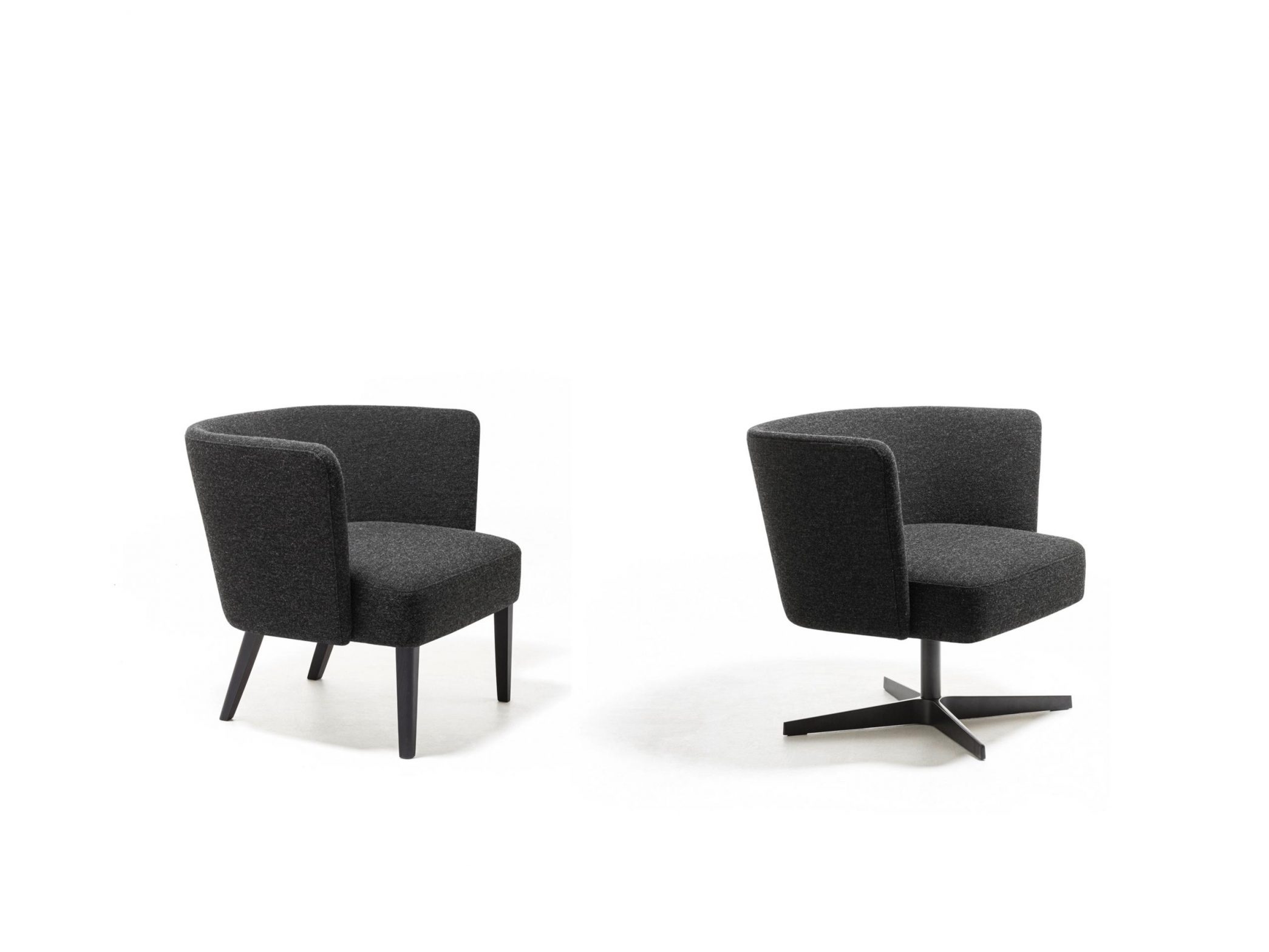 LA CIVIDINAVELOUR-POLTRONA LOUNGE休闲椅