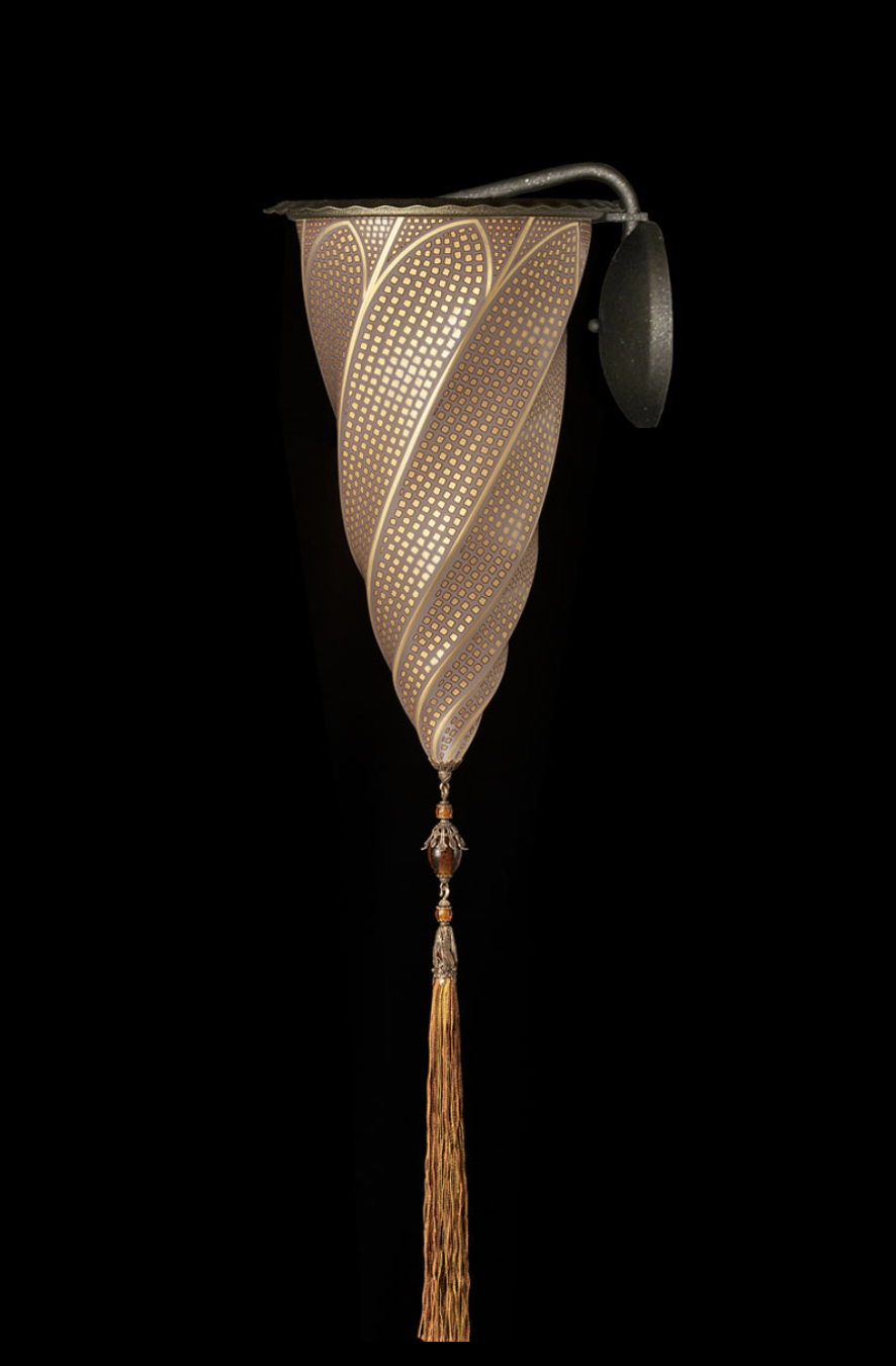 Venetia studiumvCesendello gold mosaic glass applique lamp 壁灯