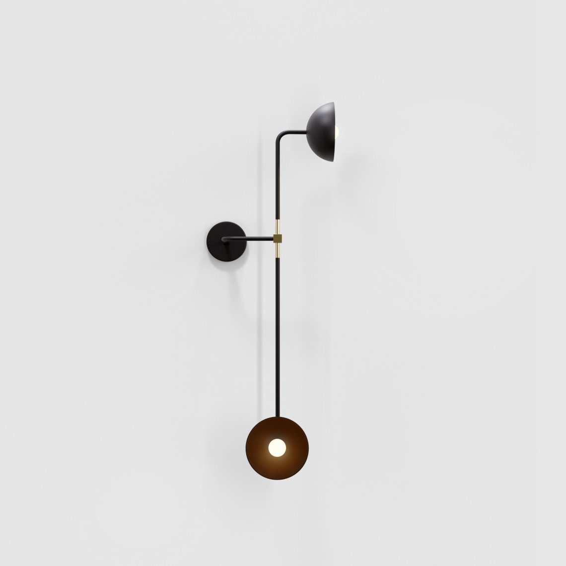 Lambert & FilsBeaubien Double Shade壁灯