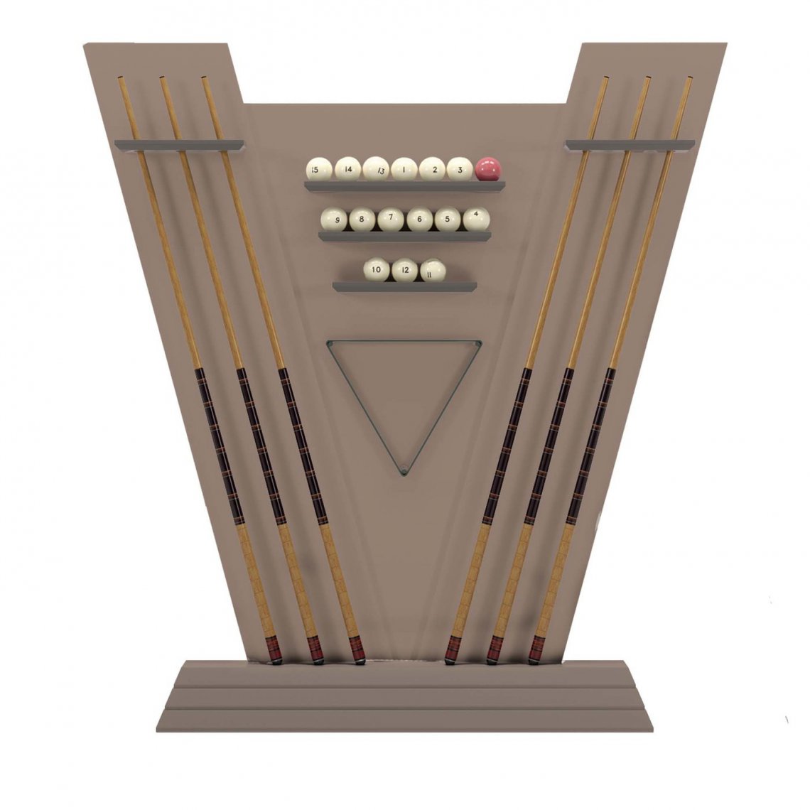 Vismara DesignNEWDE CUE RACK台球杆架