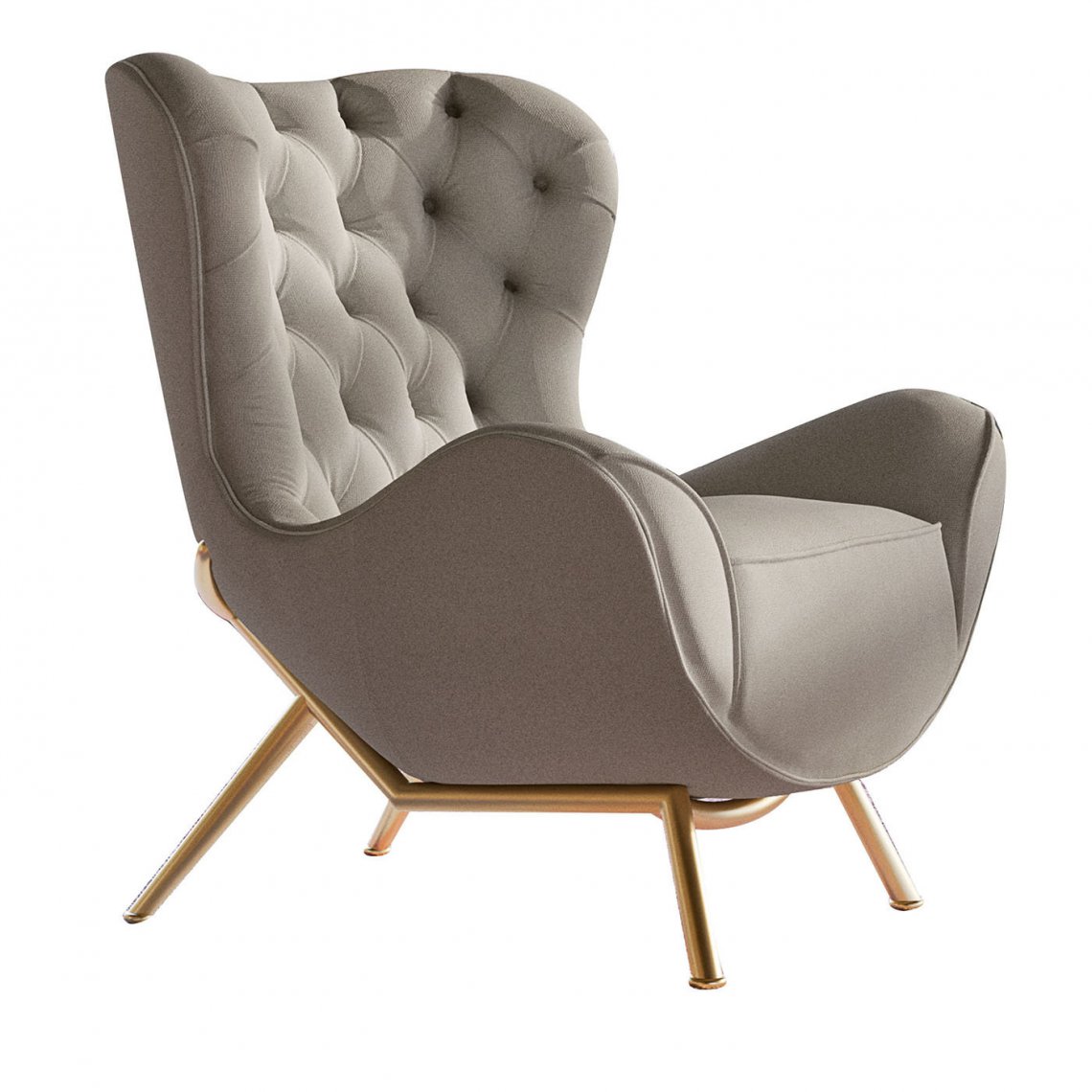 VOLPIMARION BEIGE休闲椅