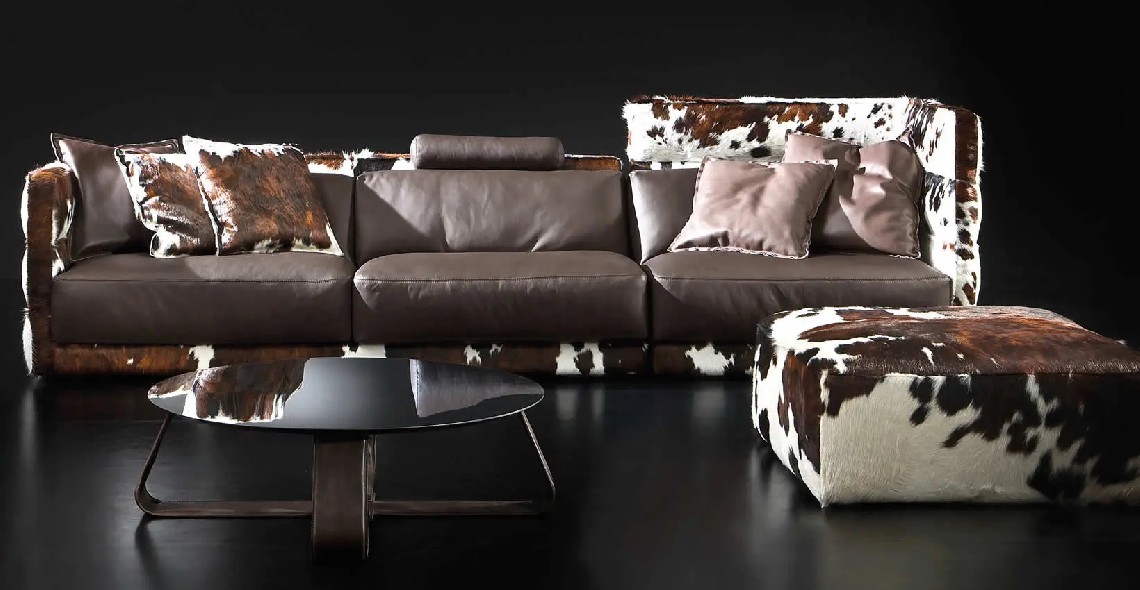 GAMMAModular sofa WAFER多人沙发