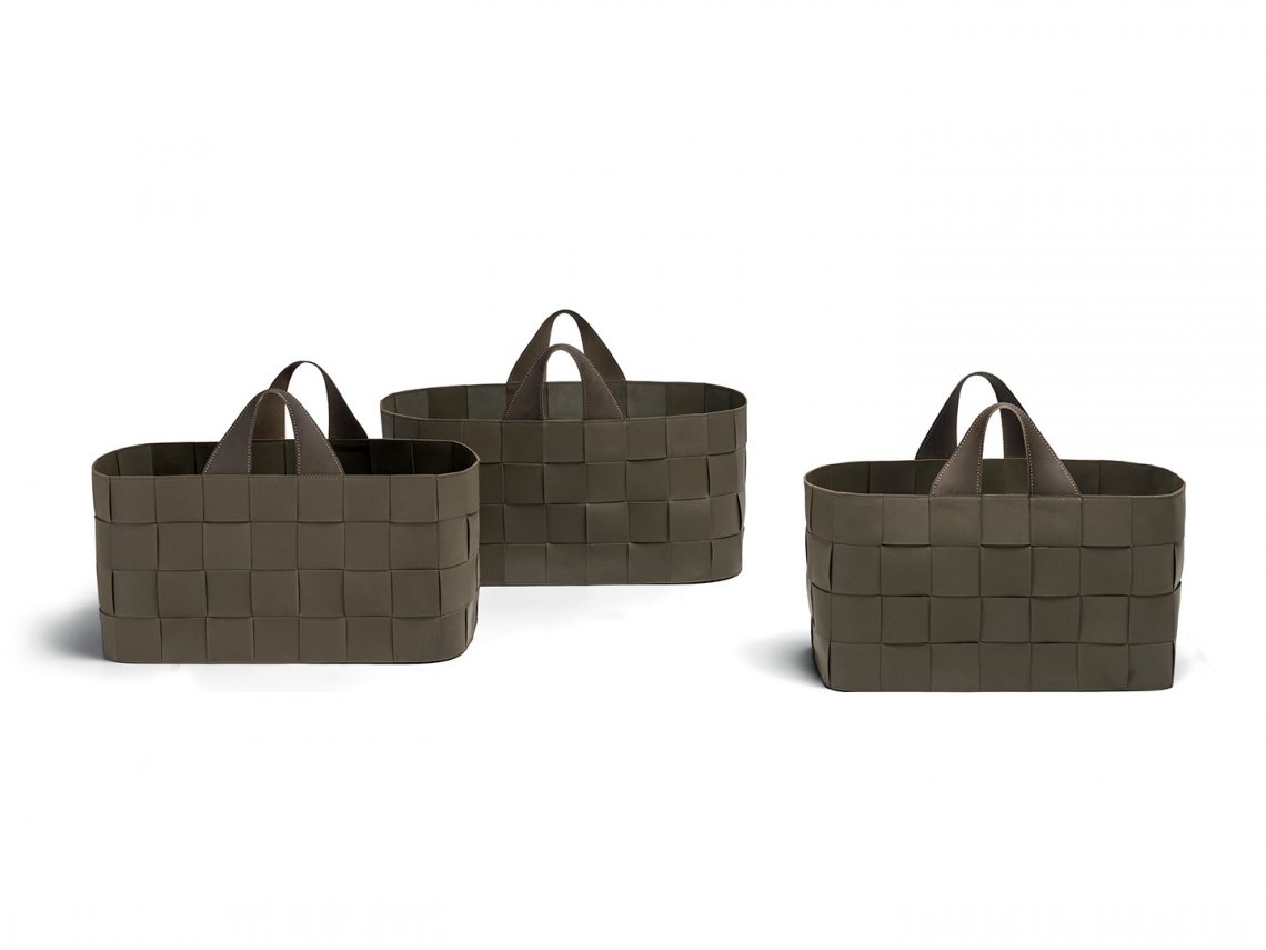 MolteniBOULOGNE手提编织篮