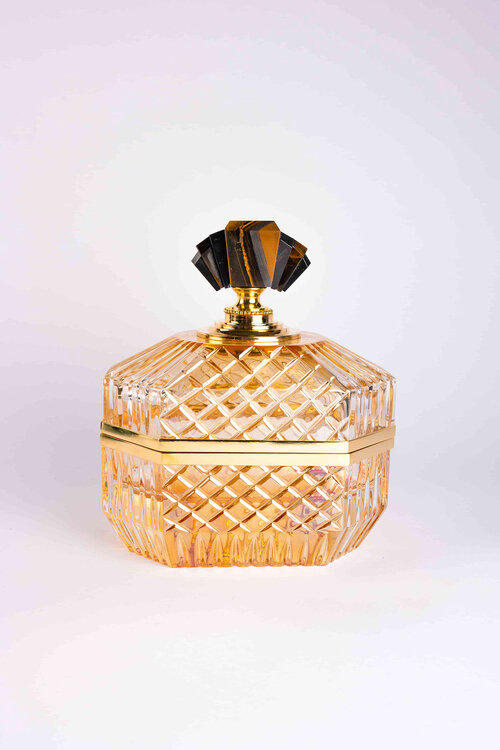 Tosco TicciatiThe Deco Jewel 金首饰盒 虎眼石