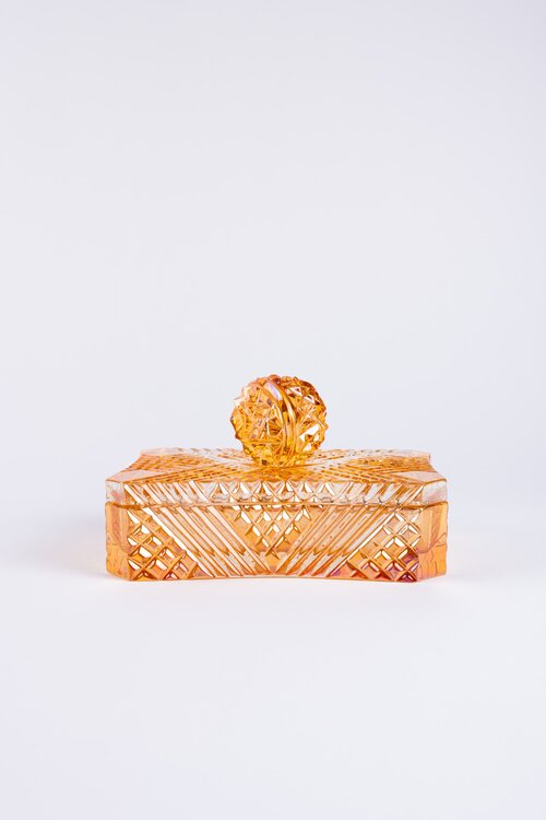 Tosco TicciatiThe Prism 水晶长方盒 金色