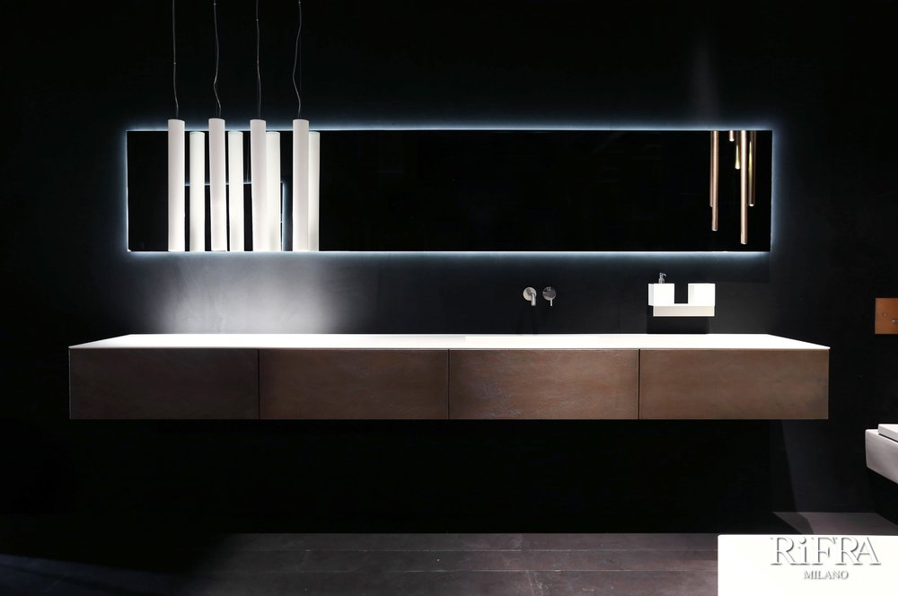 RIFRAMetallo Bronzo Top in Corian卫浴