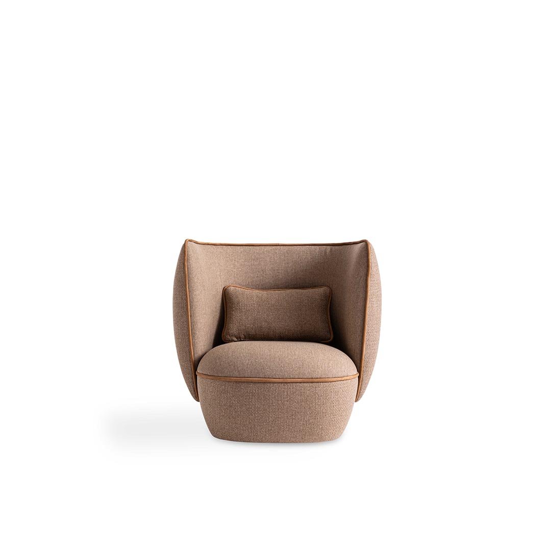 TRUSSARDINEBULA ARMCHAIR HIGH AND LOW休闲椅