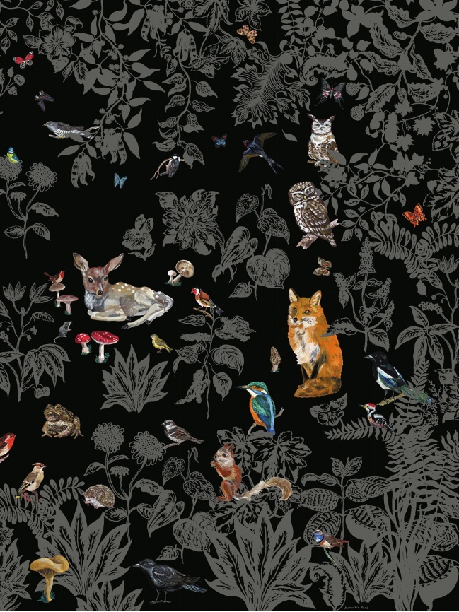 MoustacheFôret Noire wallpaper墙纸