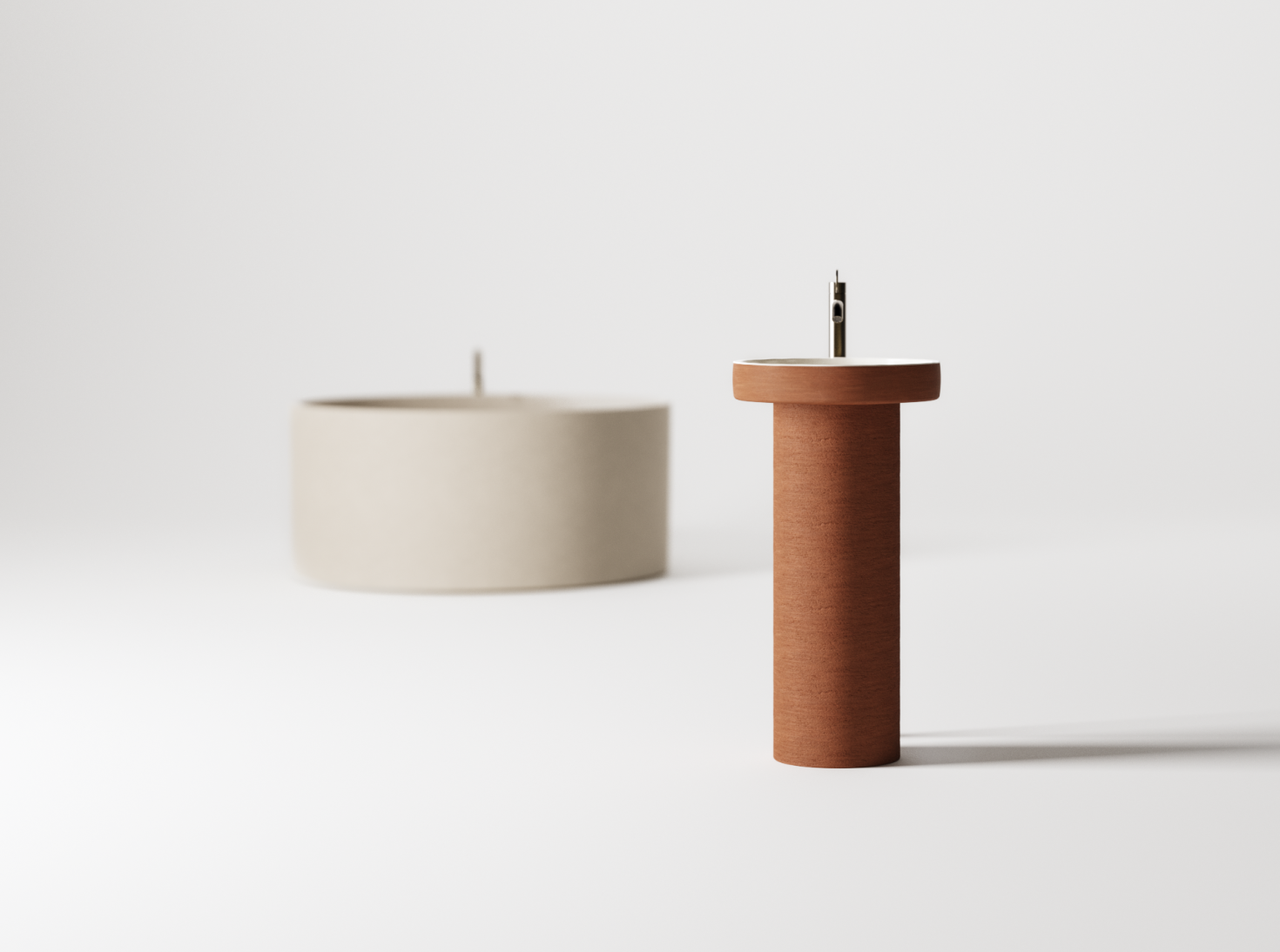 AGAPECenote a colonna独立式洗脸盆