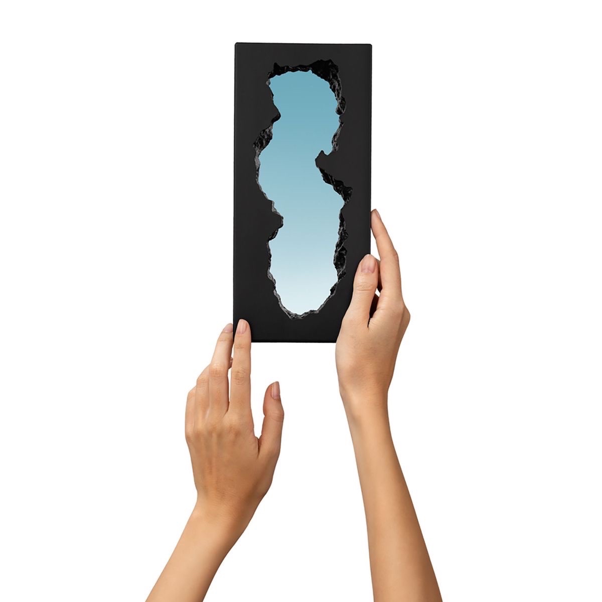 GuframGuframini Broken Mirror黑色迷你镜子